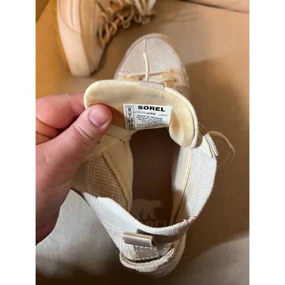 Sorel Ona 503 Knit Mid Size 9 Chunky Knit Sneaker - Picture 10 of 11